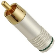 KaCsa RP-180GT-8 RCA CINCH SIGNÁLNA ZÁSTRČKA do 9 mm KaCsa RP-180GT-8 RCA CINCH SIGNÁLNA ZÁSTRČKA do 9 mm
