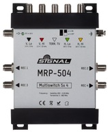 MRP-504 Signálový 5/4 multiprepínač s pasívnou TV dráhou