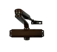 Dverový zatvárač ASSA ABLOY DC110 s ramenom, hnedý Dverový zatvárač ASSA ABLOY DC110 s ramenom, hnedý