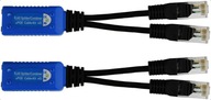 Rozbočovací adaptér rozbočovač 2x RJ45 P-POE2 zástrčka Rozbočovací adaptér rozbočovač 2x RJ45 P-POE2 zástrčka