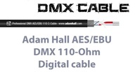 KÁBEL ADAM HALL 4 STAR DMX 110 Ohm 2x 0,22 mm