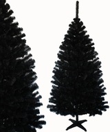 Umelý vianočný stromček BLACK Fir 200 cm hrubý stojan