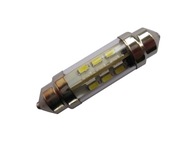 Teplá LED trubicová žiarovka 36 C5W 6V DC Jawa Junak Teplá LED trubicová žiarovka 36 C5W 6V DC Jawa Junak