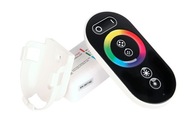 OVLÁDAČ Ovládač RGB LED pásik RF Touch | 12A OVLÁDAČ Ovládač RGB LED pásik RF Touch | 12A