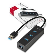 HUE-S2B USB3.0 HUB podporuje rýchle nabíjanie