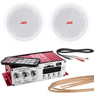 JVC STROPNÝ ZVUK ZVUK KÚPEĽŇOVÉ RÁDIO MP3 USB