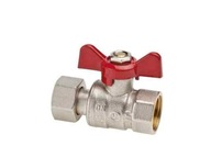 Guľový ventil 1/2'' s polovičným ventilom VALVEX motýľ Guľový ventil 1/2'' s polovičným ventilom VALVEX motýľ