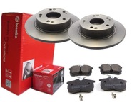 BREMBO ZADNÉ KOTOUČE + DESTIČKY HONDA ACCORD VII BREMBO ZADNÉ KOTOUČE + DESTIČKY HONDA ACCORD VII