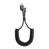 BASEUS ODOLNÝ PRUŽINOVÝ KÁBEL USB TO USB-C 1M 2A BASEUS ODOLNÝ PRUŽINOVÝ KÁBEL USB TO USB-C 1M 2A