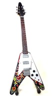 Minigitara Jimi Hendrix - Psychedelic v mierke 1:4 Minigitara Jimi Hendrix - Psychedelic v mierke 1:4