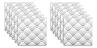 3D nástenné panely 60x60 VANKÚŠE 12ks=4,32m2 3D nástenné panely 60x60 VANKÚŠE 12ks=4,32m2