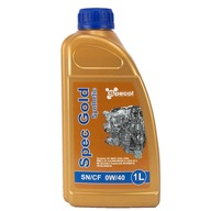 SPECOL OIL 0W40 1L SPEC GOLD SN/CF / A3/B4 / LL01 / WSS M2C 937A GF5 / 229