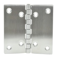 100X100X1,5 Nerezový pánt 8049 chróm-nikel 100X100X1,5 Nerezový pánt 8049 chróm-nikel