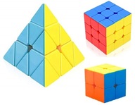 Kocka 3x3 2x2 Pyramída + podstavec Rubikovej kocky