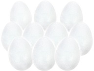 STYROPENOVÉ VAJÍČKO 8 cm 10 KS veľkonočné vajíčka STYROPENOVÉ VAJÍČKO 8 cm 10 KS veľkonočné vajíčka