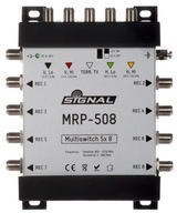 Multiprepínač 5 vstupov 8 výstupov 5/8 SIGNÁL MRP-508