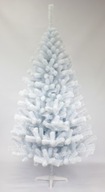 Umelý vianočný stromček BIELY 120 cm, veľmi hustý, stojan
