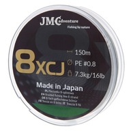 JMC ADVENTURE japonský PE oplet 0,8 150m 16 lb JMC ADVENTURE japonský PE oplet 0,8 150m 16 lb