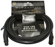 KLOTZ TITANIUM Hi-End XLR mikrofónový kábel 5m