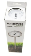 FARMÁRSKY TEPLOMER 3v1 meria TEPLOTU PÔDY.