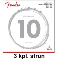 3 PACK /// FENDER 250R elektrické struny 10-46 3 PACK /// FENDER 250R elektrické struny 10-46