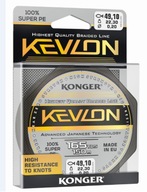 KONGER KEVLON BLACK X4 BRIDGE 0,10/150m 9,8kg KONGER KEVLON BLACK X4 BRIDGE 0,10/150m 9,8kg