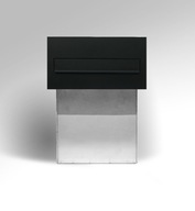 Obojstranná poštová schránka, čierny blok, typ Joniec