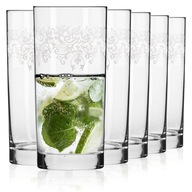 KROSNO KRISTA DECO poháre na džús na long drink 350ml KROSNO KRISTA DECO poháre na džús na long drink 350ml