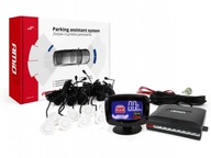 Cúvacie parkovacie senzory PREDNÉ + ZADNÉ x8 LED-GRAF
