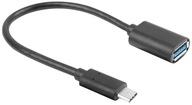 Adaptérový kábel USB-C 3.0 TypeC na USB port OTG 20cm Adaptérový kábel USB-C 3.0 TypeC na USB port OTG 20cm