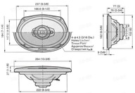 VÝPREDAJ PIONEER TS-G6930F 400W REPRODUKTORY 6x9''