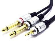 KÁBEL JACK 3,5 2X ZÁSTRČKA 6,3 MONO VITALCO MK71 7,5M KÁBEL JACK 3,5 2X ZÁSTRČKA 6,3 MONO VITALCO MK71 7,5M