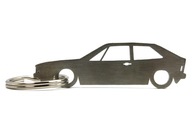 Nerezová kľúčenka VW Scirocco MK1 Nerezová kľúčenka VW Scirocco MK1
