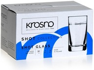 Jednoduché poháre na vodku shot KROSNO Shot 30 ml Jednoduché poháre na vodku shot KROSNO Shot 30 ml