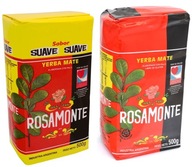 Yerba Mate Rosamonte Elaborada + Suave - 2 x 500 g