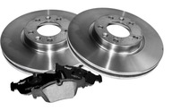 Disky x2 + doštičky na PEUGEOT 508 282x26mm PRED Disky x2 + doštičky na PEUGEOT 508 282x26mm PRED