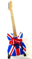 Mini gitara - Rolling Stones - Richards - mierka 1:4