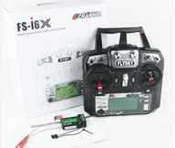 Aparatúra FlySky FS-i6X 10CH + prijímač FS-iA10B Aparatúra FlySky FS-i6X 10CH + prijímač FS-iA10B