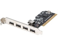 Rýchly radič USB 2.0 5 portov PCI Landberg