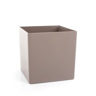 oslo štvorcové matné kvetináče 22x22/22 cm taupe oslo štvorcové matné kvetináče 22x22/22 cm taupe