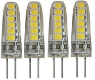 LED ŽIAROVKA G4 3W 12V silikónová b silná svetlá 4xbal