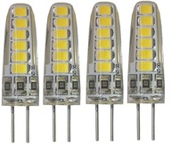 LED ŽIAROVKA G4 3W 12V silikónová b silná svetlá 4xbal