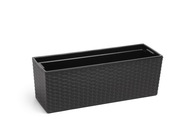 BOX BEGONIA RATTAN 19x56 h19,5 ČIERNA VLOŽKA BOX BEGONIA RATTAN 19x56 h19,5 ČIERNA VLOŽKA