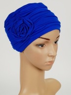 Zimná čiapka Nina 23 Cobalt Turban od Eva Design Zimná čiapka Nina 23 Cobalt Turban od Eva Design