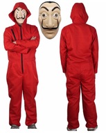 OUTFIT LA CASA + MASKA DOM Z PAPIEROVÉ ŠATY S OUTFIT LA CASA + MASKA DOM Z PAPIEROVÉ ŠATY S