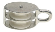 POZINKOVANÝ DVOJLANOVÝ BLOK, 50 mm POZINKOVANÝ DVOJLANOVÝ BLOK, 50 mm