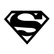 Samolepka SUPERMAN BATMAN PUNISHER 35 cm Samolepka SUPERMAN BATMAN PUNISHER 35 cm