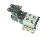 2-ventilový ostrovček, AIRTAC solenoidový ventil 5/2-1/4-230V 2-ventilový ostrovček, AIRTAC solenoidový ventil 5/2-1/4-230V