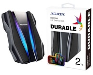 Prenosný disk ADATA Durable HD770G 2 TB USB 3.2 RGB