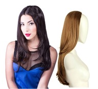 HALF PAROCHA Naomi Half Parochňa Super hustý príčesok, syntetický umelý vlas, 50 cm HALF PAROCHA Naomi Half Parochňa Super hustý príčesok, syntetický umelý vlas, 50 cm